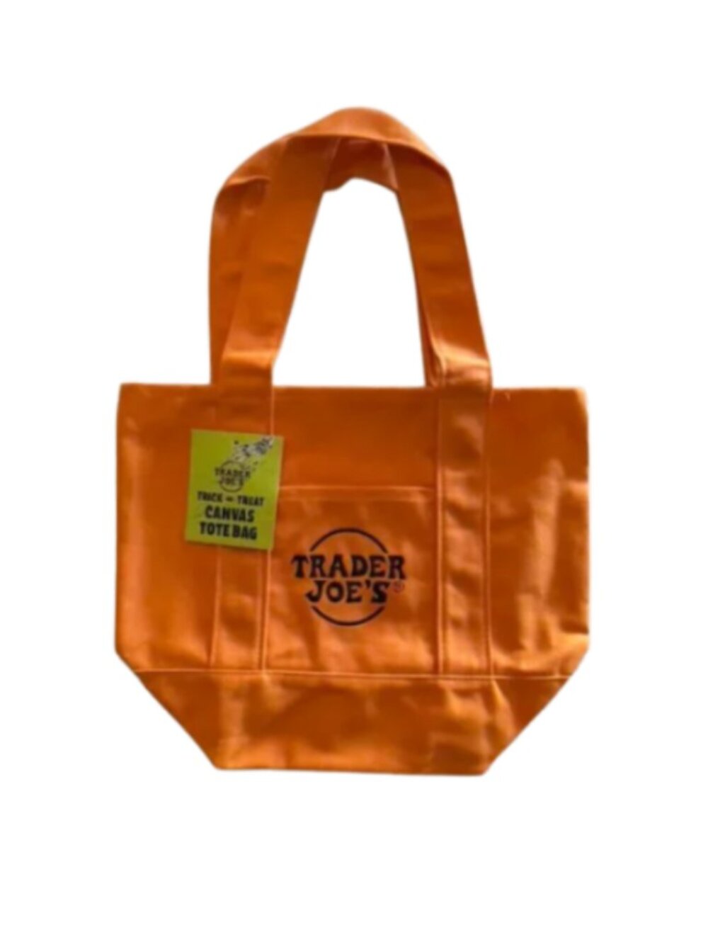 Trader Joe’s Orange Halloween Mini Tote